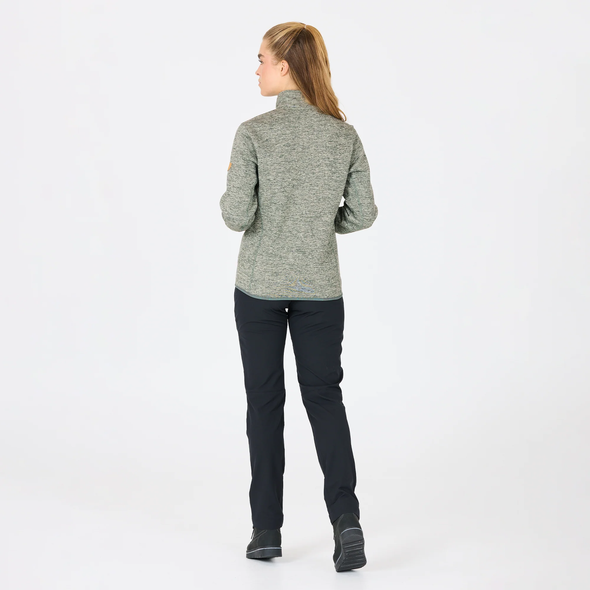Women's Samani Melange Fleece Jacket - Image 7