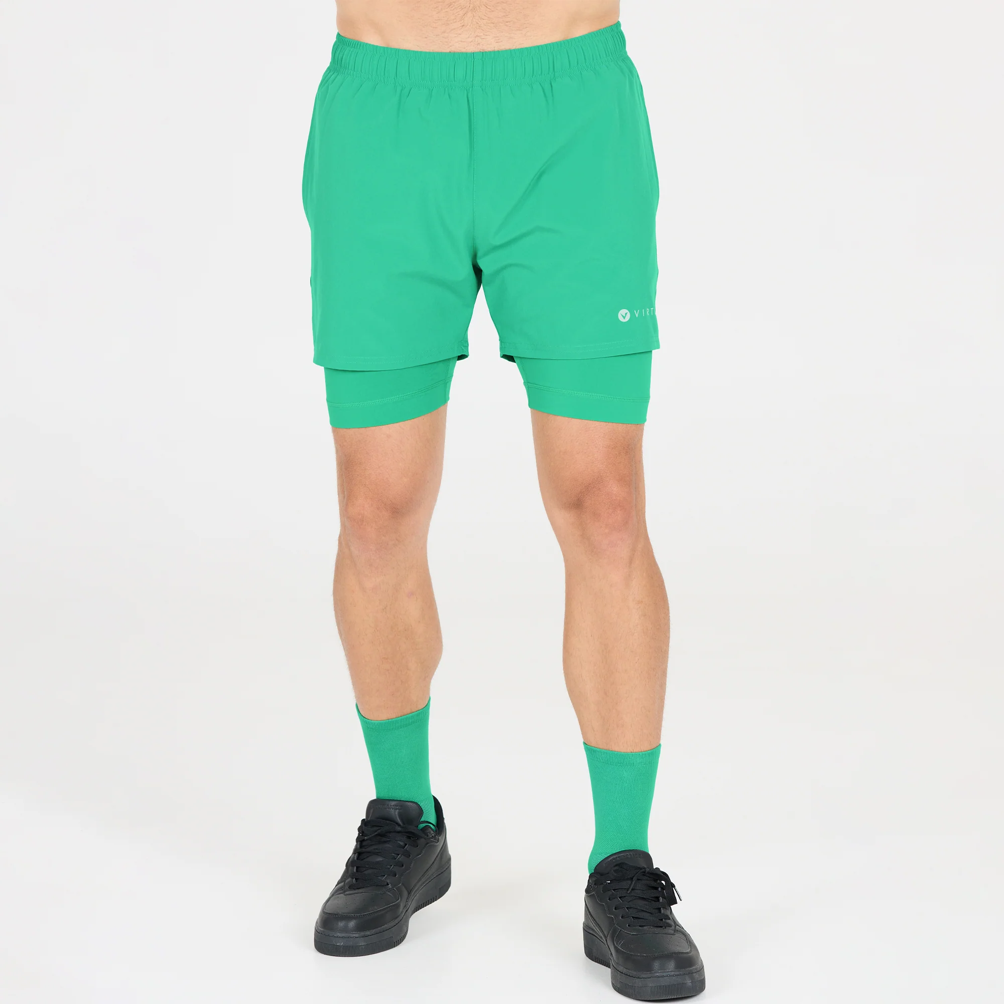 Zayne 2-in-1 Stretch Shorts