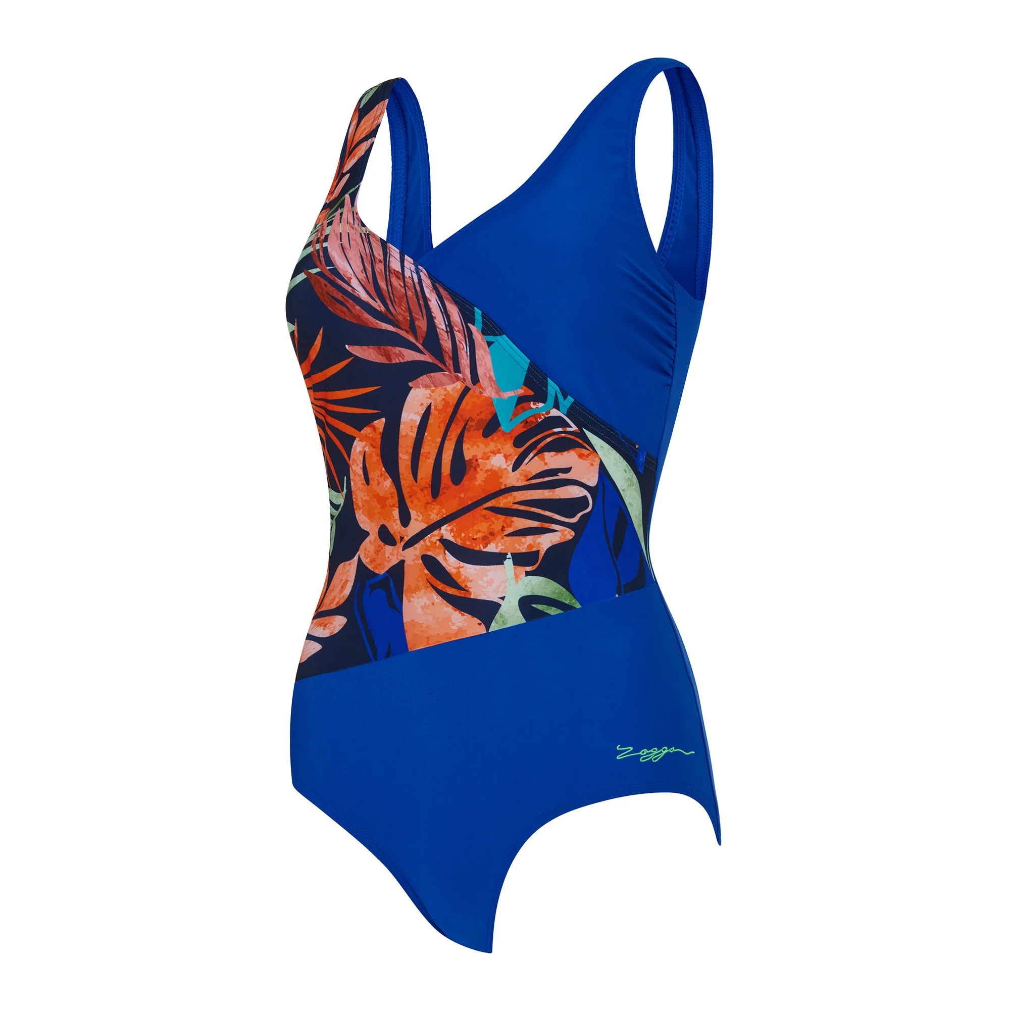 Elegance Front Crossover V-Back Swimsuit Womens - Image 4