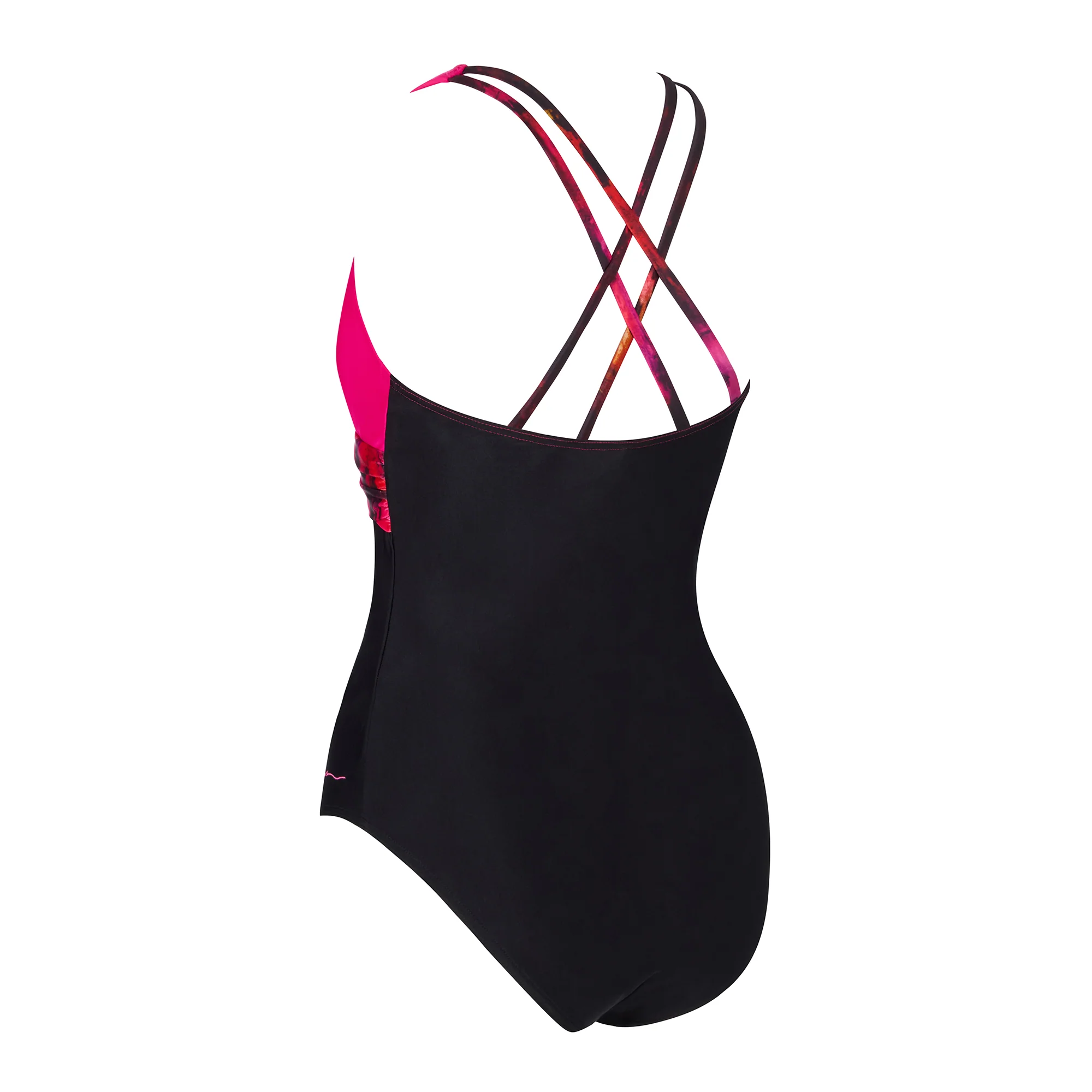 Inferno Panel Crossback Swimsuit Womens - Image 6