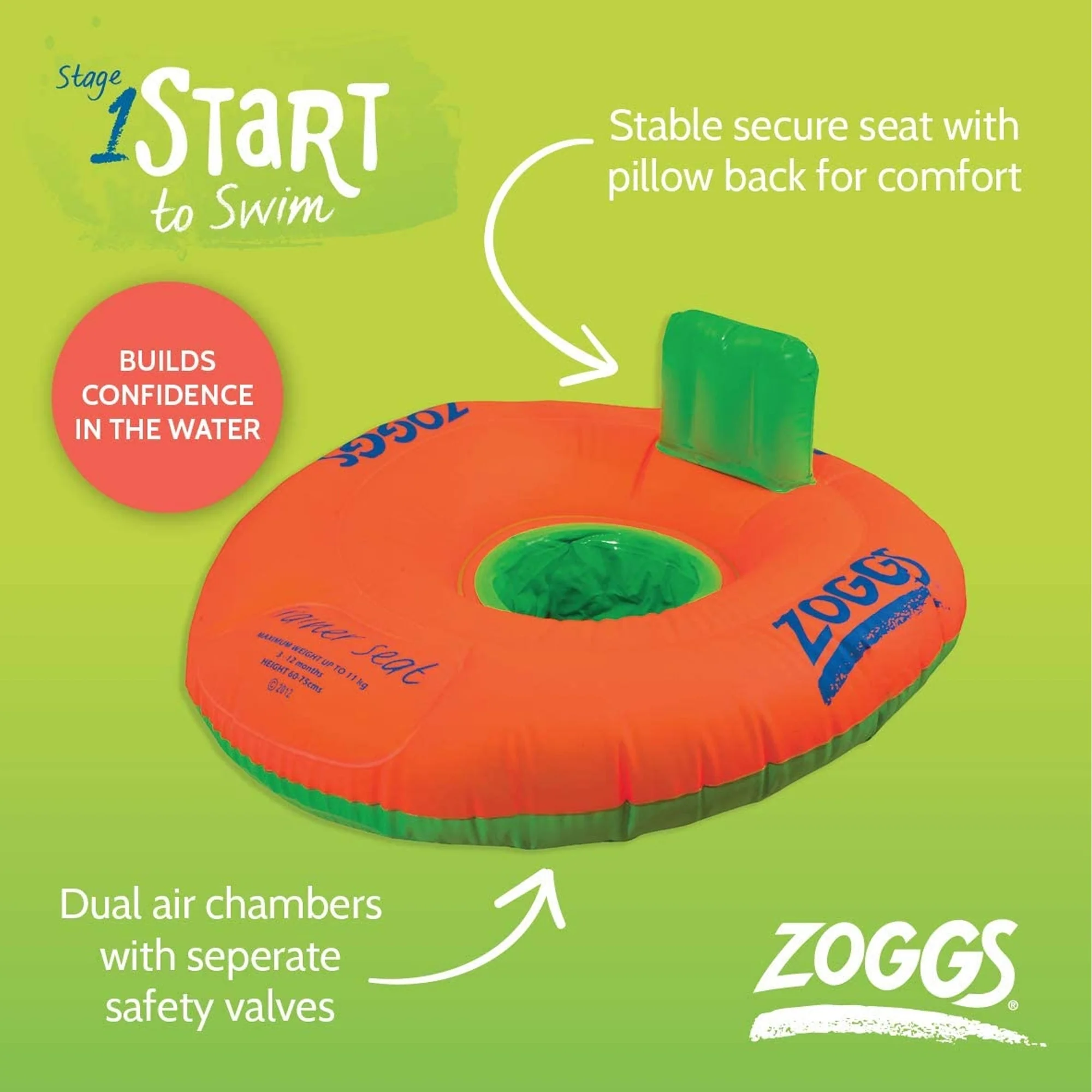 Trainer Seat Kids Swimming Aid - Image 3