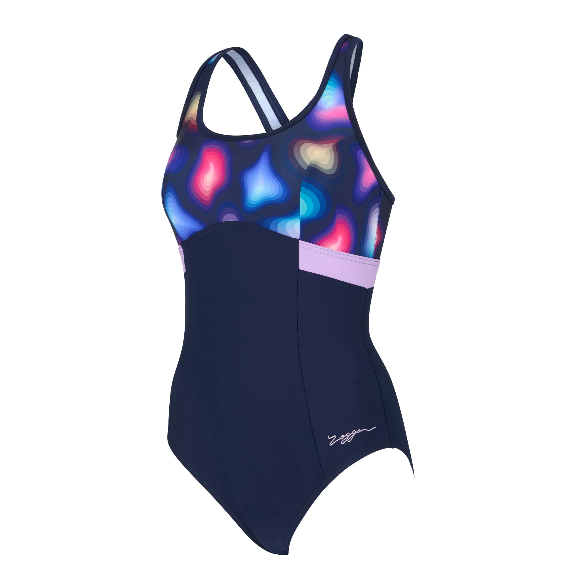 Zephyr Dakota Print Crossback Swimsuit Womens - Image 4